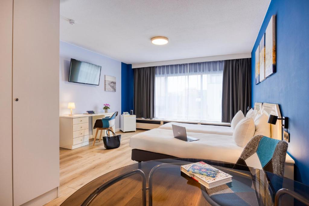 Et tv og/eller underholdning på First Euroflat Hotel