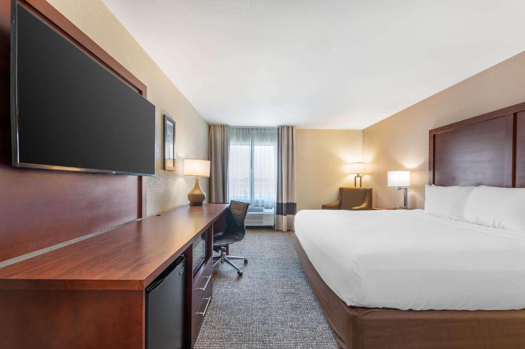 Comfort Inn Lafayette I-65 - King Room - Toegankelijk/niet Roken