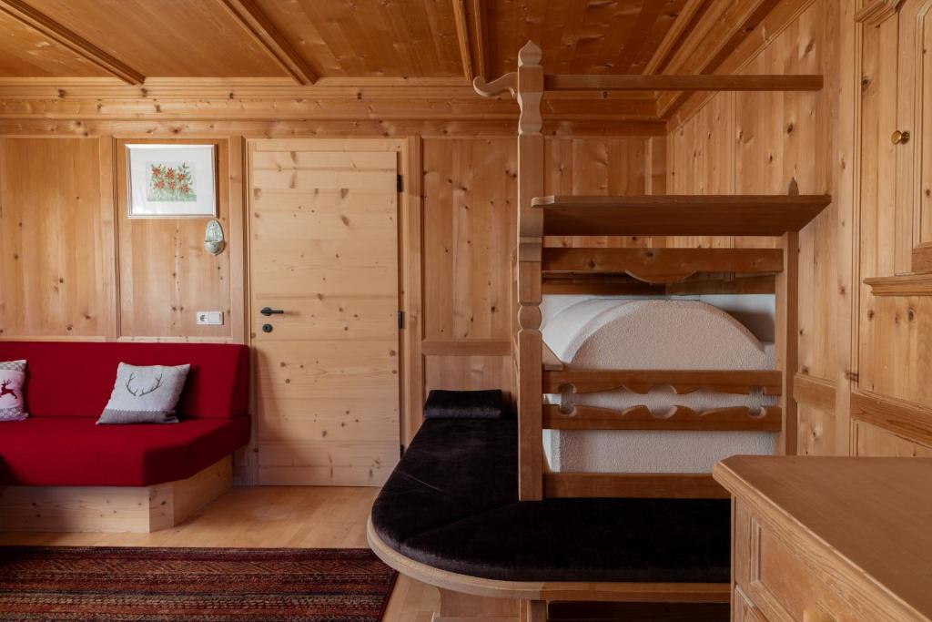 Posteľ alebo postele v izbe v ubytovaní Ciasa Iachin - Dolomites Dream Retreat