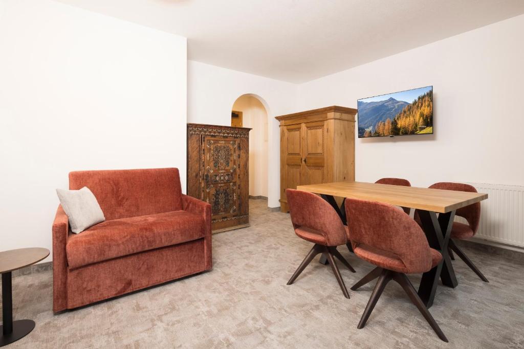 Posezení v ubytování Gasthaus Jakober