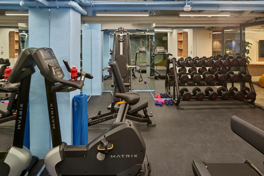 Fitness centrum a/nebo fitness zařízení v ubytování Weave Studios - Prince Edward