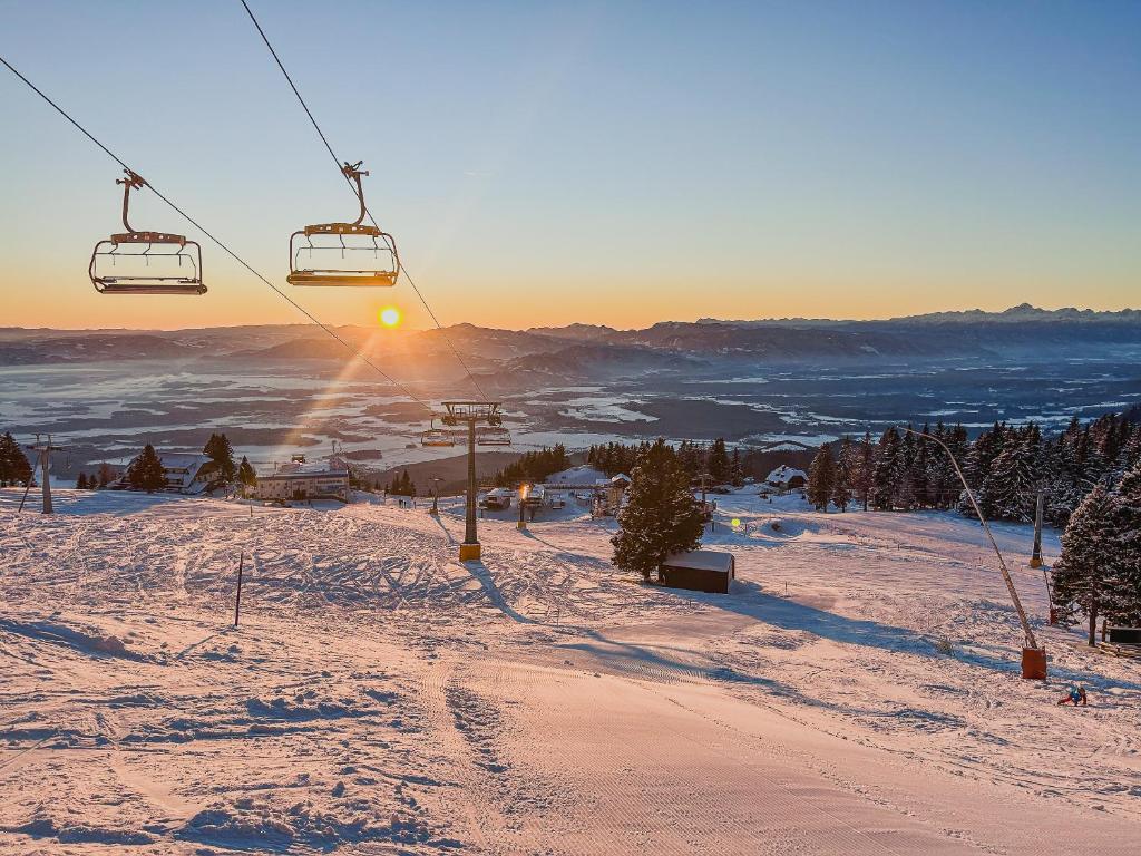 Panorama Krvavec Ski-in, Ski-out v zimě