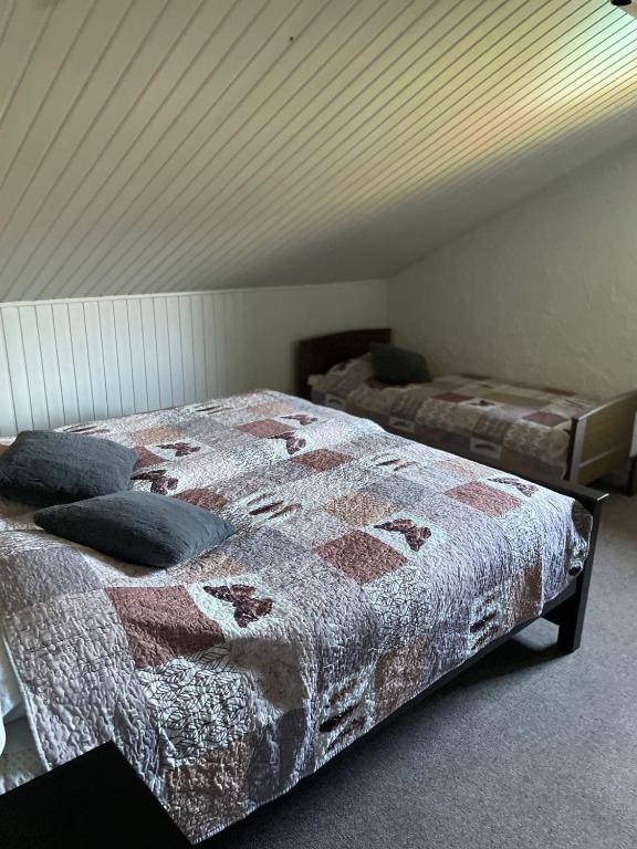 Postel nebo postele na pokoji v ubytování Villa met zwembad rust en ruimte