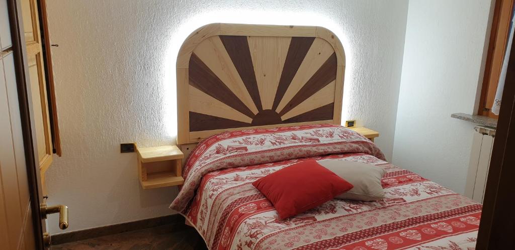 Postel nebo postele na pokoji v ubytování SUITE DEL VILLAGGIO