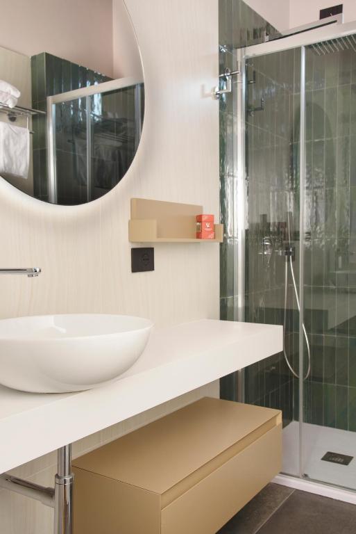 Koupelna v ubytování Vesuvius Palace Aparthotel