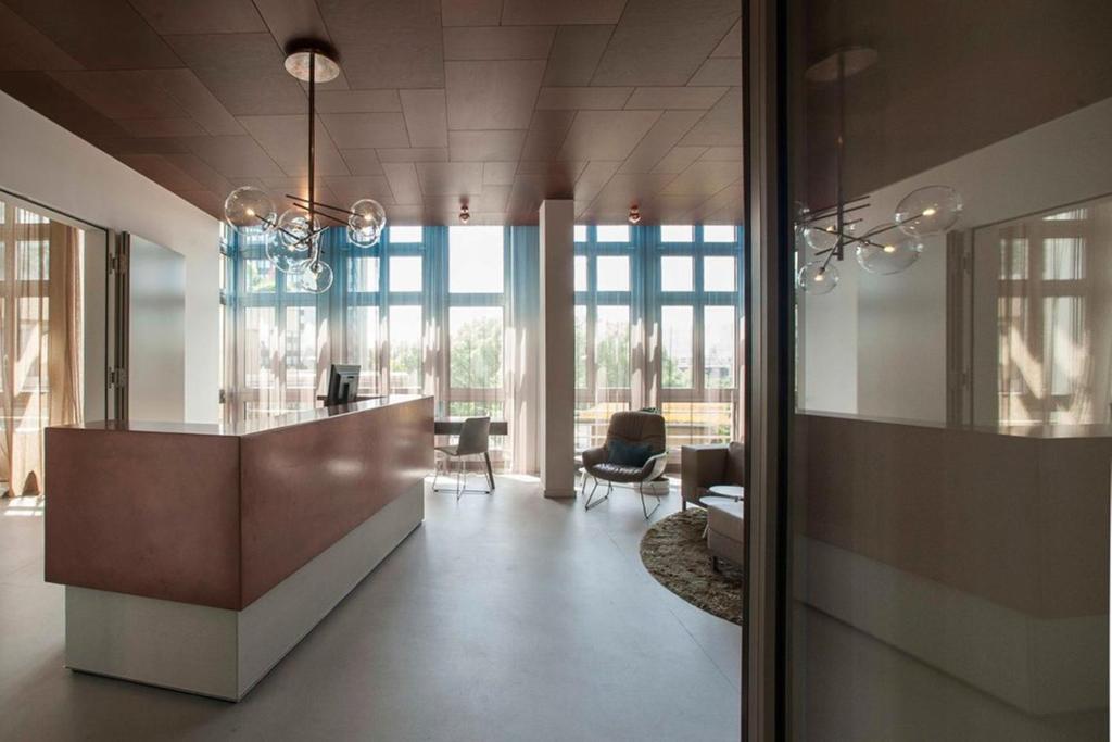 Posezení v ubytování EMA House Hotel Suites