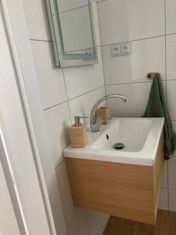 Kúpeľňa v ubytovaní Apartament przy samym jeziorze