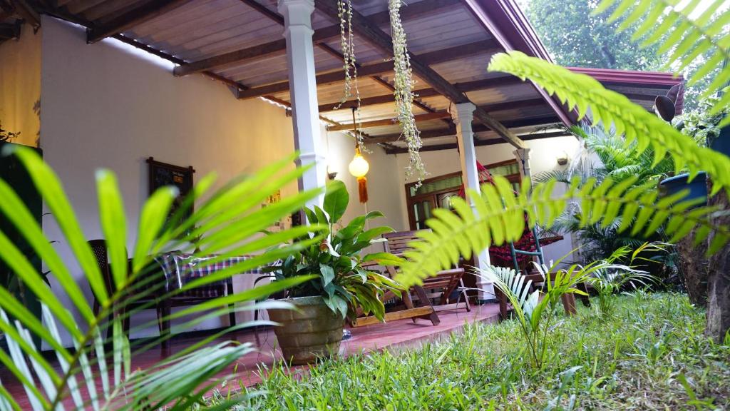 Zahrada ubytování Namal Homestay Sigiriya