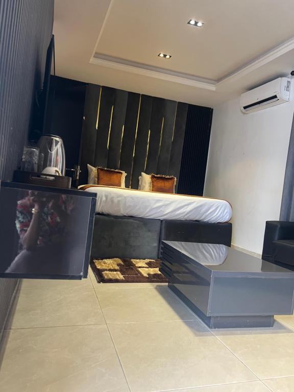Posezení v ubytování Florence Hotel and suites