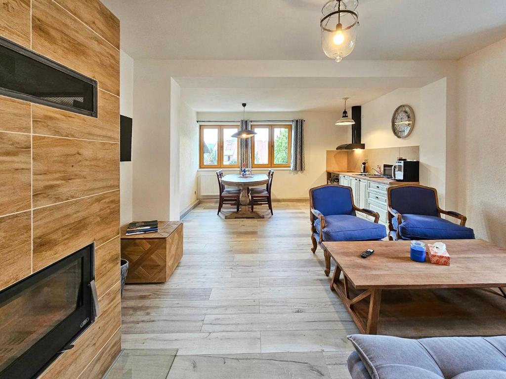 Posedenie v ubytovaní Apartmány Klatovská