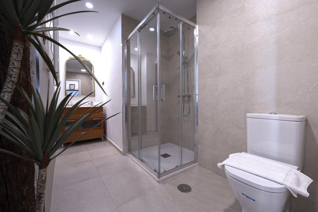 Koupelna v ubytování Madrid Centric Suites