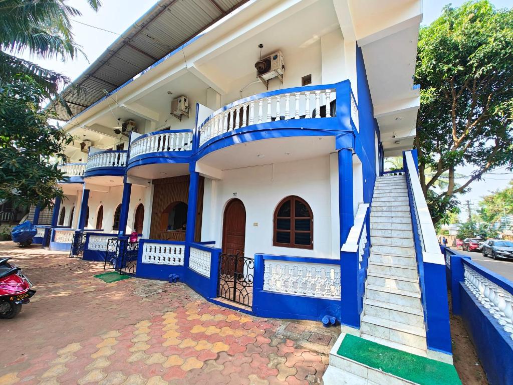 Balkón nebo terasa v ubytování Calangute Turista