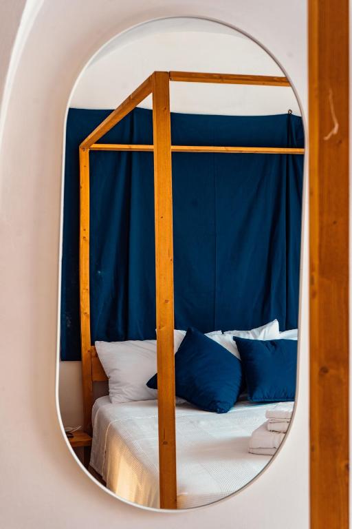 Postel nebo postele na pokoji v ubytování B&B Borgo Monacizzo