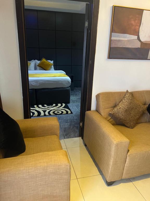 Posezení v ubytování Florence Hotel and suites