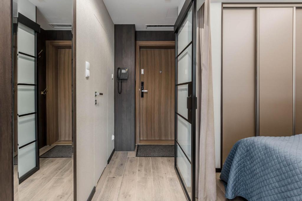 Posteľ alebo postele v izbe v ubytovaní Rent like home - Apartamenty w Deo Plaza