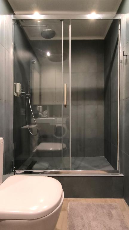 Koupelna v ubytování Dk Luxury Studio Xanthi