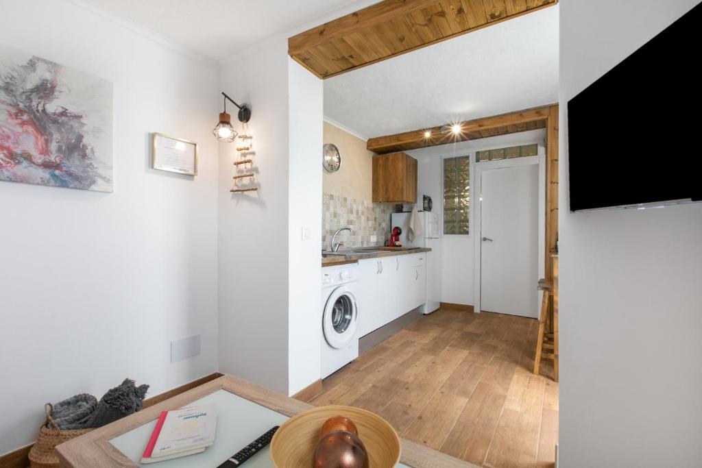 Kuchyň nebo kuchyňský kout v ubytování El Hogar de Ireneo B