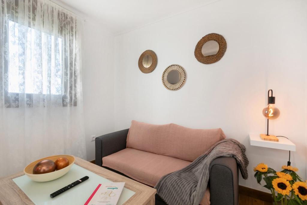 Posezení v ubytování El Hogar de Ireneo B