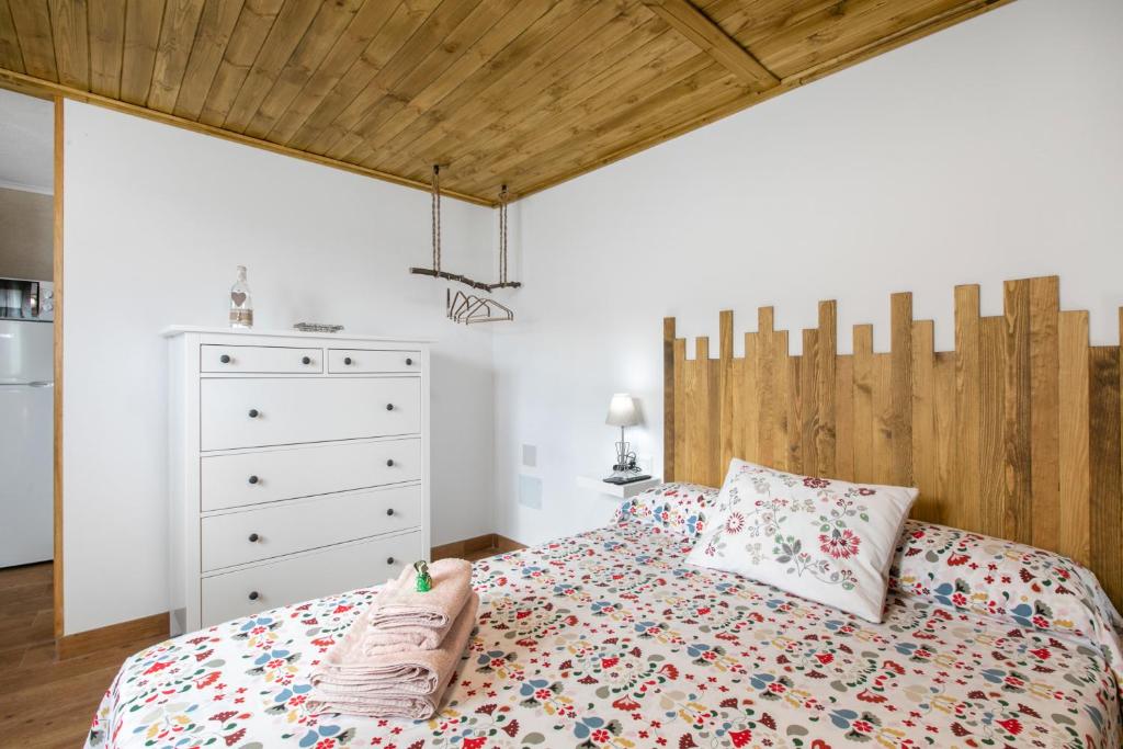 Postel nebo postele na pokoji v ubytování El Hogar de Ireneo B