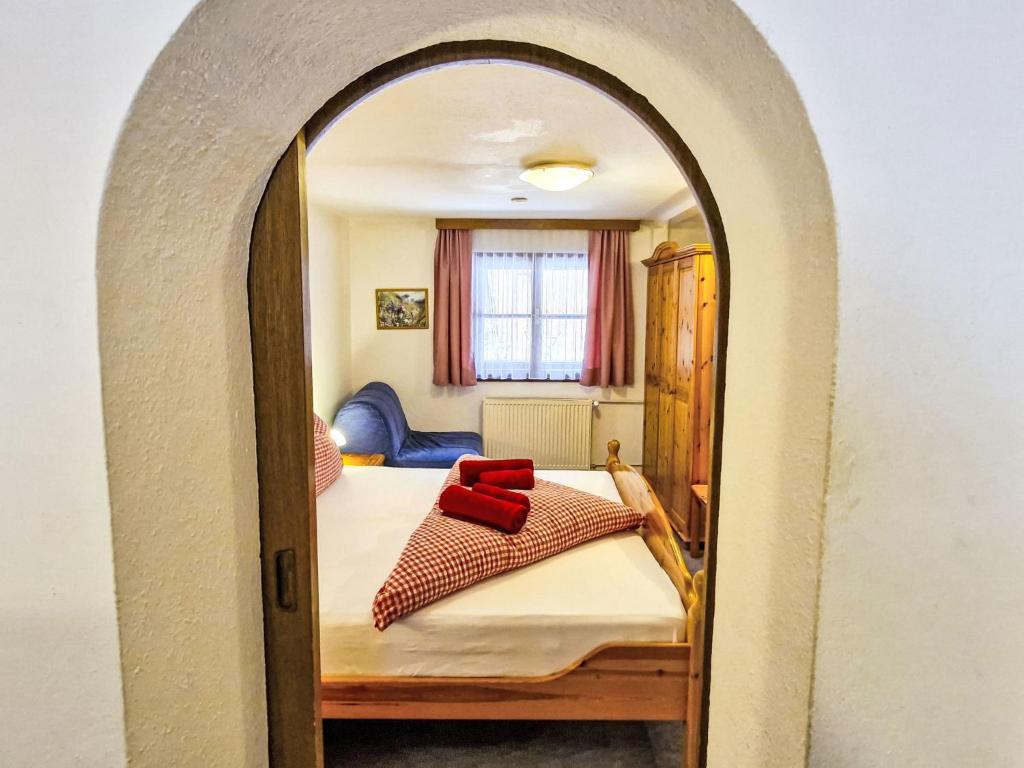 Posteľ alebo postele v izbe v ubytovaní Apartment Haflingerhof Enzian by Interhome