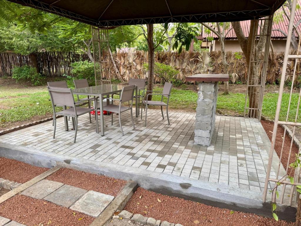 Zahrada ubytování Yala Villa