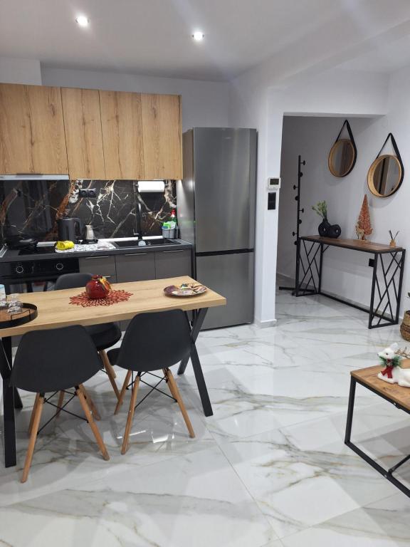 Η κουζίνα ή μικρή κουζίνα στο Studio HARMONY