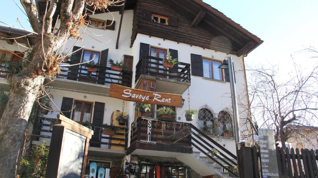 Budova, kde se apartmán nachází