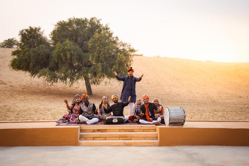 Hosté ubytování Desert Vista Camp Jaisalmer