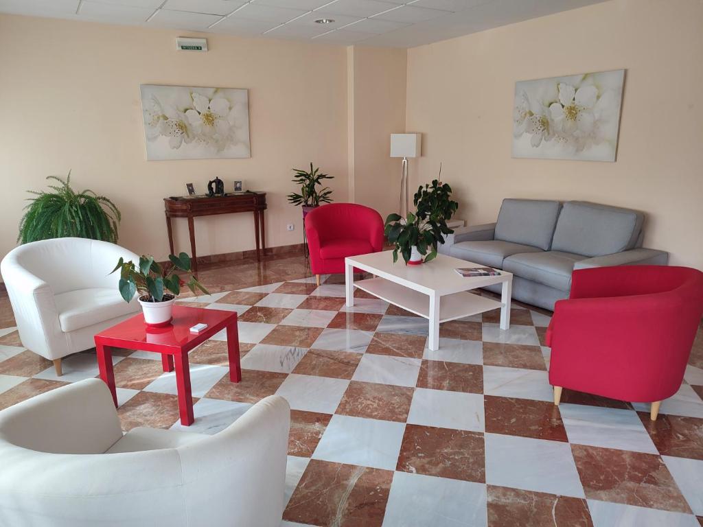 Posezení v ubytování Miresibilbao - Residencia Universitaria