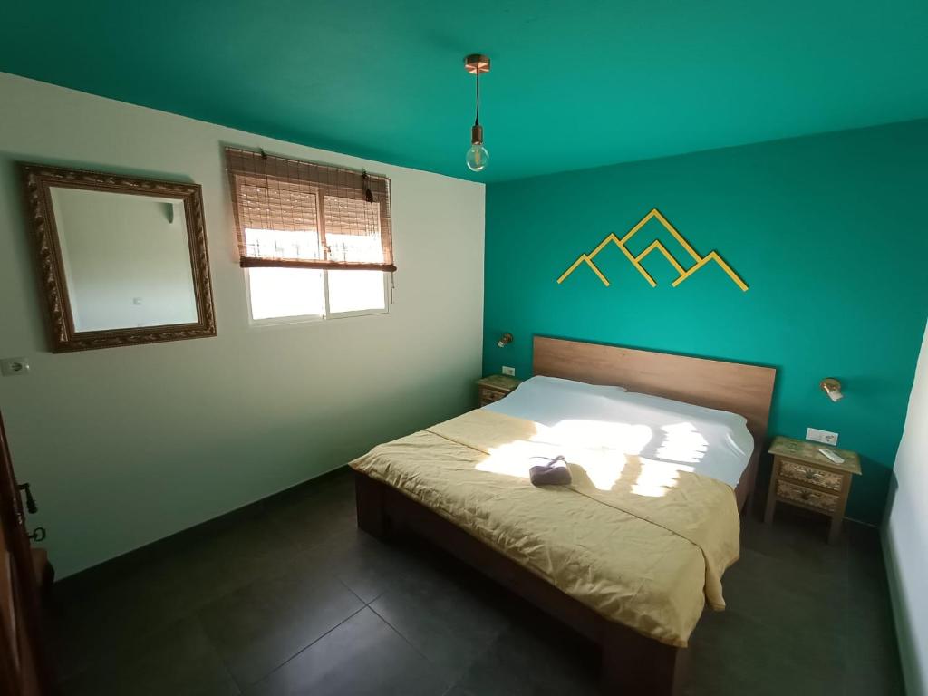 Postel nebo postele na pokoji v ubytování Hostel La Fanega