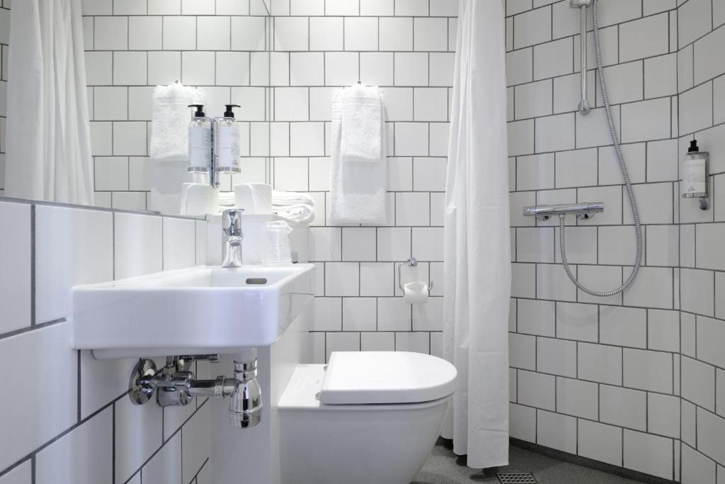 Koupelna v ubytování Four Points Flex by Sheraton Copenhagen City