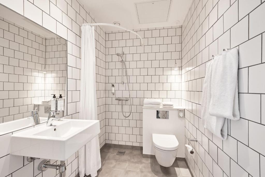 Koupelna v ubytování Four Points Flex by Sheraton Copenhagen City