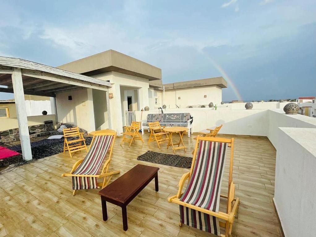 Балкон или терраса в Elite Residence Dahab