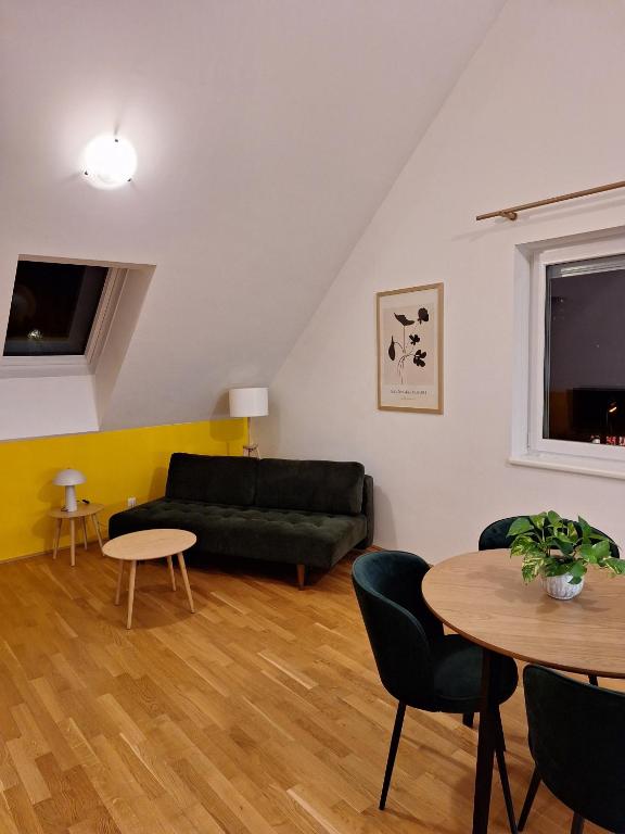 Posezení v ubytování Wohlfühlen in Linz