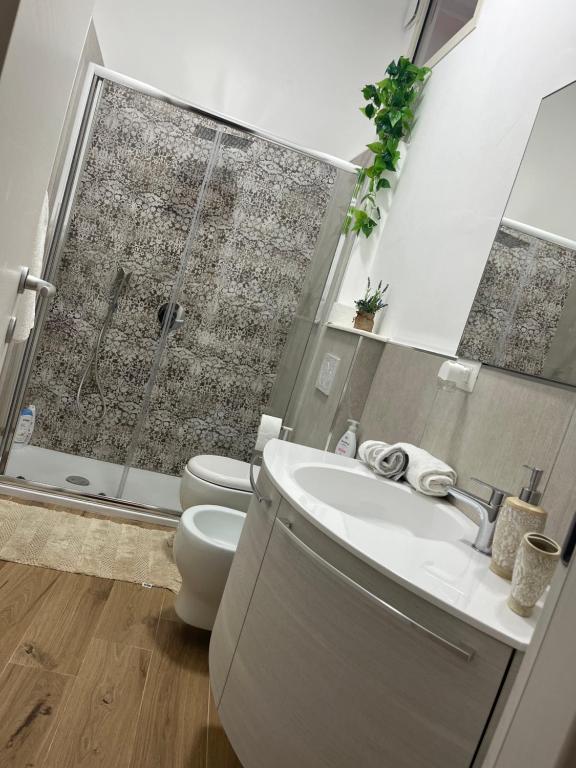 Koupelna v ubytování B&b Niu Susu