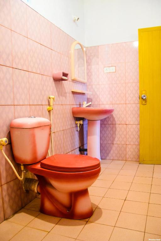 Koupelna v ubytování Kapila Gusethouse in Unawatuna