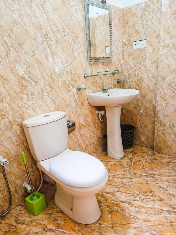 Koupelna v ubytování Kapila Gusethouse in Unawatuna