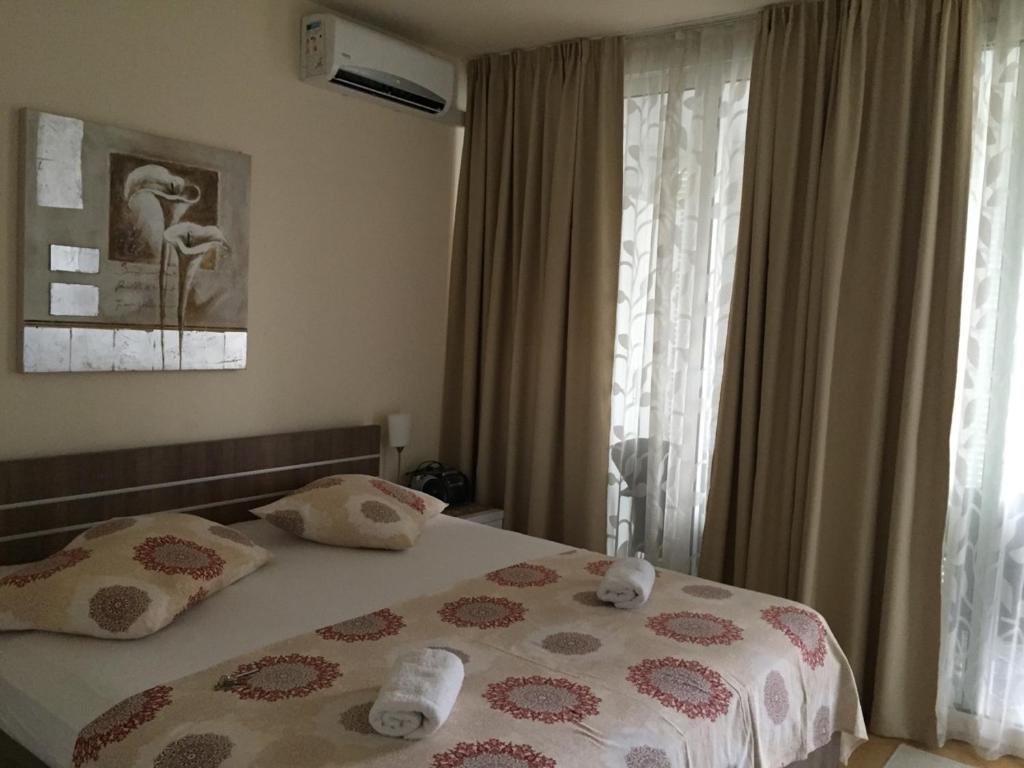 Posteľ alebo postele v izbe v ubytovaní Apartment Ultra Split