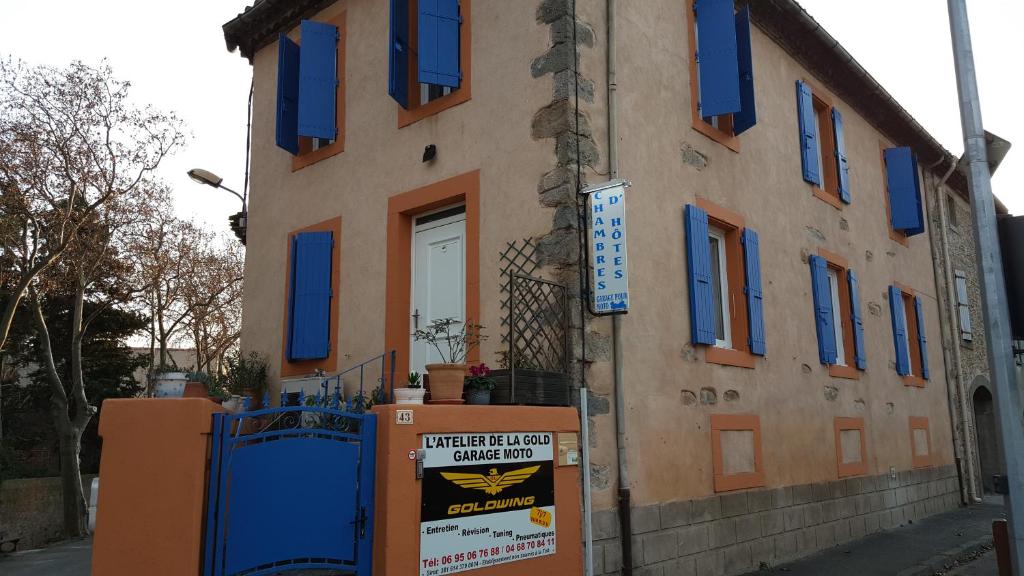 Budova, kde se bed and breakfast nachází