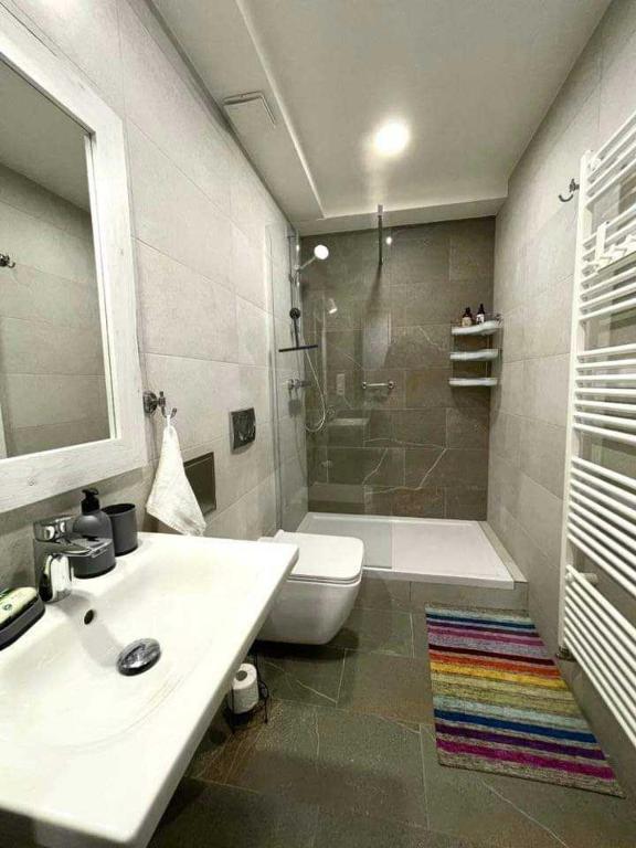 Koupelna v ubytování Apartment Kukučka - Tatranská Štrba