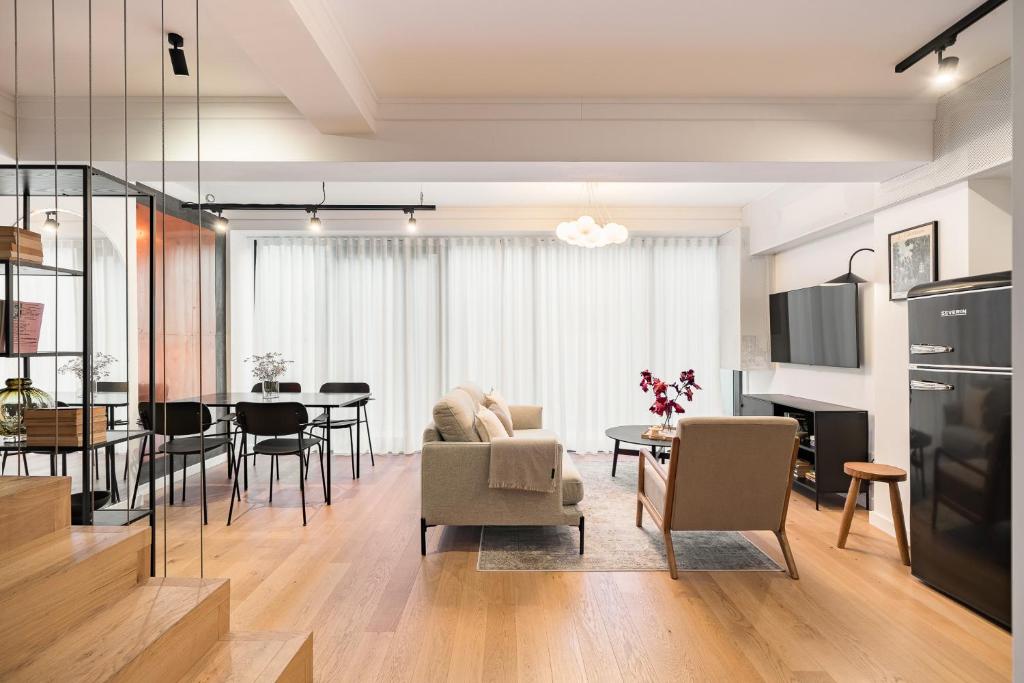 Posezení v ubytování Phoenix Aparthotel
