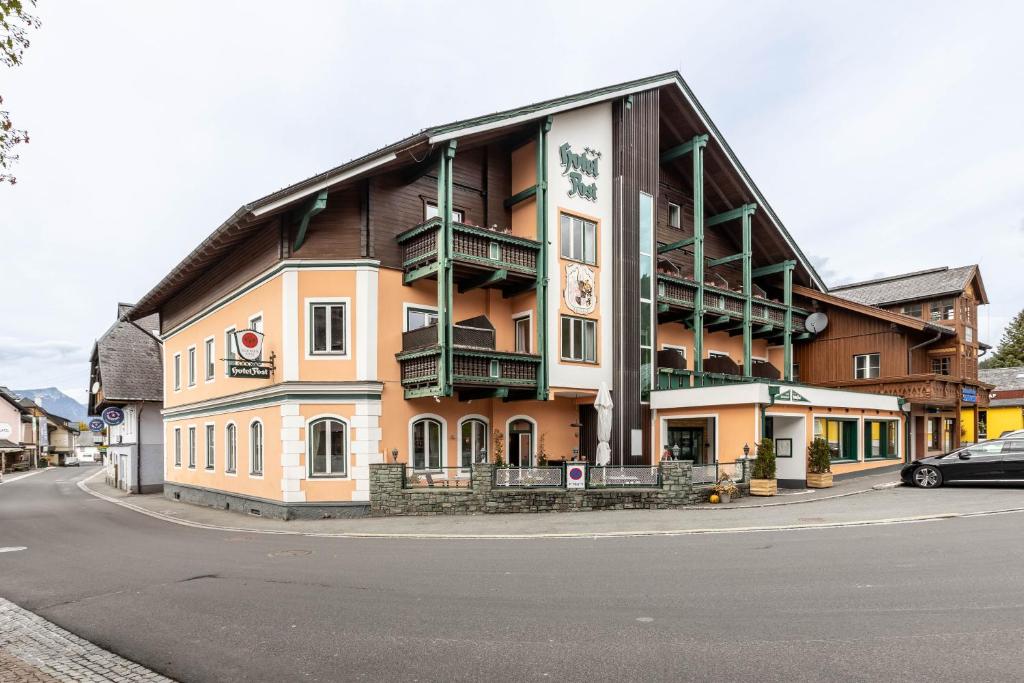 Budova, kde se hotel nachází