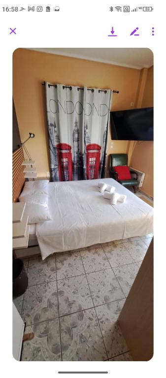 Posteľ alebo postele v izbe v ubytovaní warm cozy & quiet