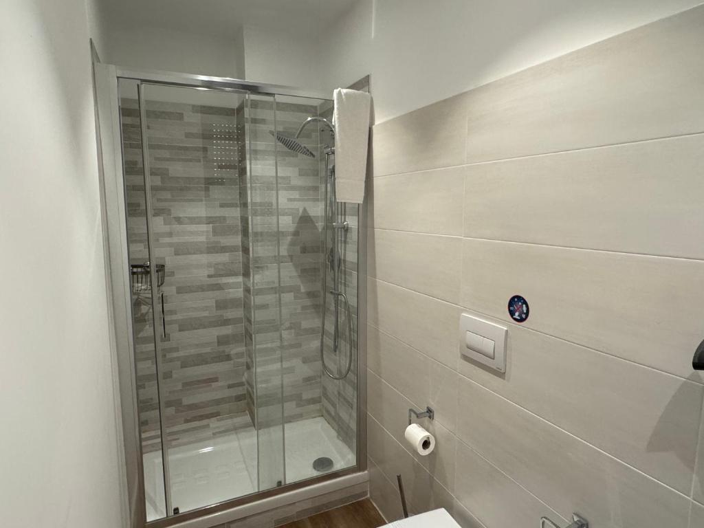 A bathroom at La Vecchia Stazione B&B