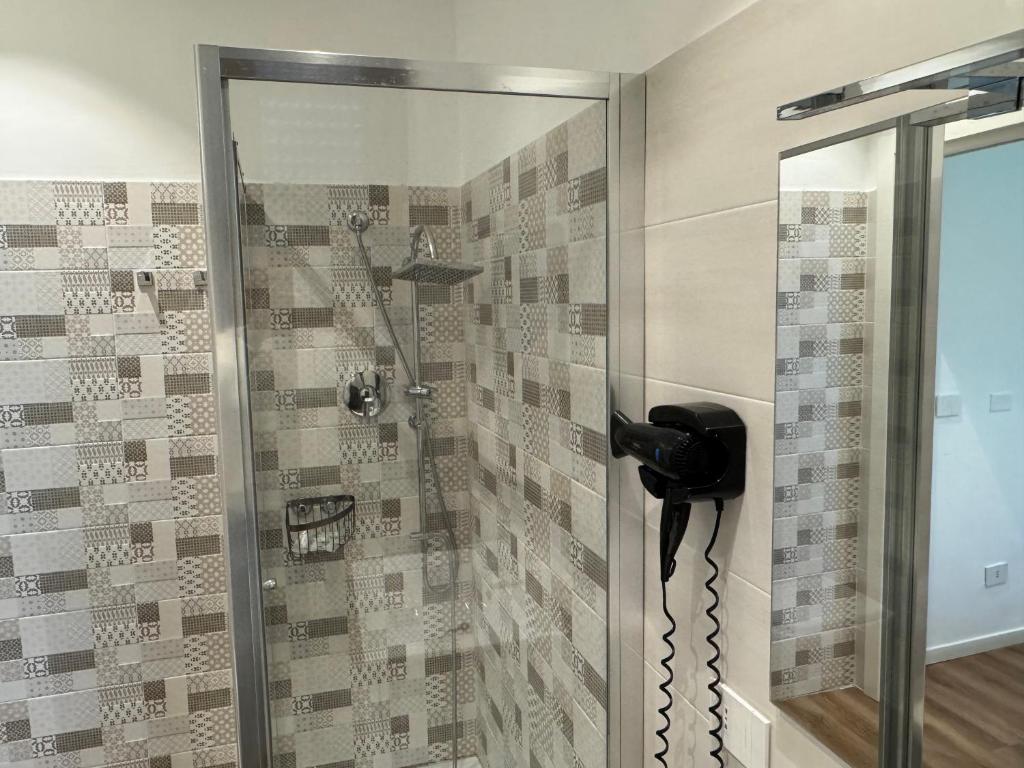 A bathroom at La Vecchia Stazione B&B