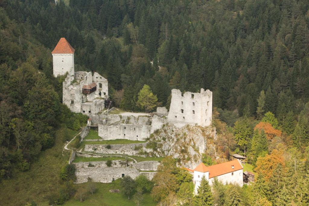 Příroda nedaleko penzionu