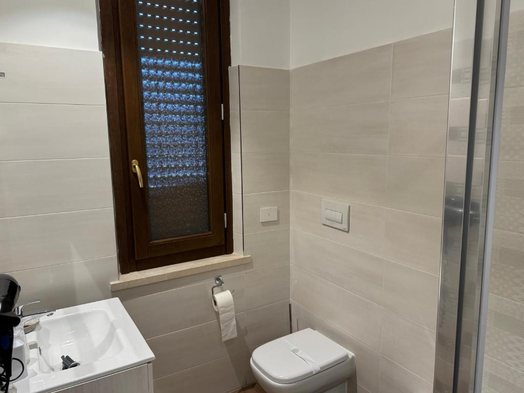 A bathroom at La Vecchia Stazione B&B