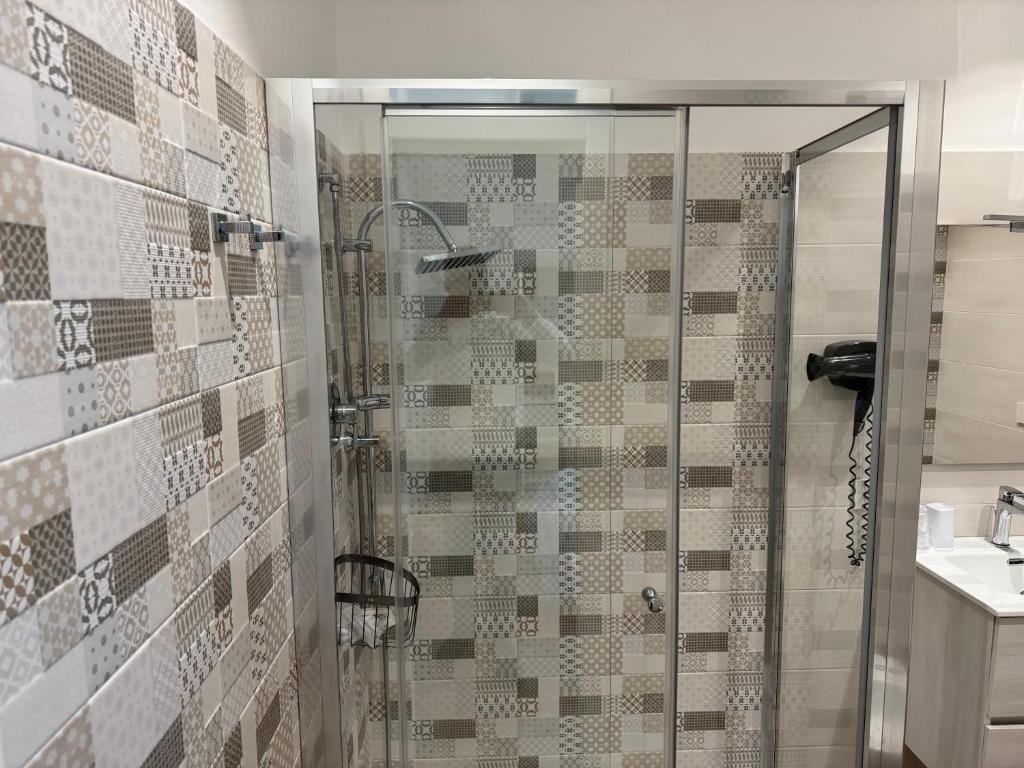 A bathroom at La Vecchia Stazione B&B