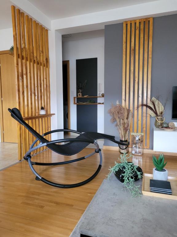 Predel za sedenje v nastanitvi Apartman Riva