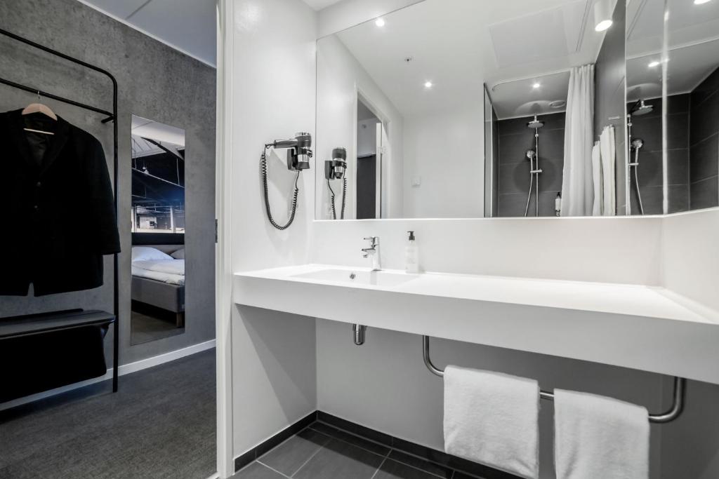 Koupelna v ubytování Four Points Flex by Sheraton Lyngby